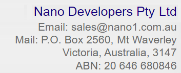 Contact Details for Nano Developers Pty. Ltd.